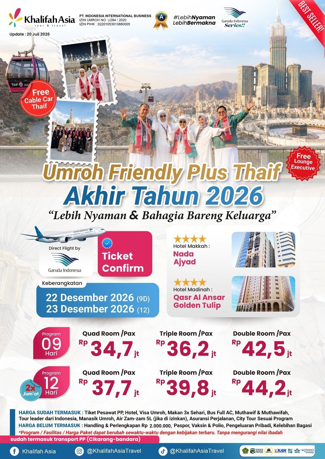 Umroh Akhir Tahun 2026